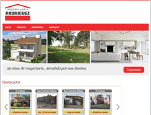 Tablet Screenshot of inmobiliariarodriguez.com